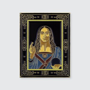 Salvator Mundi • Enamel Pin
