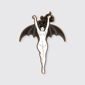 La Femme Chauve-Souris • Enamel Pin