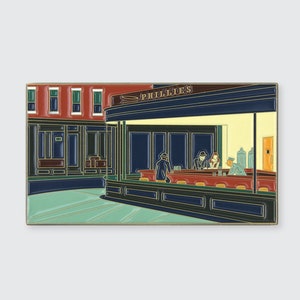 Nighthawks • Emaille Pin