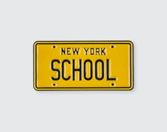 New York School • Enamel Pin