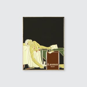 The Death of Marat • Enamel Pin