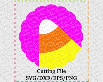 Candy Corn Queen SVG DXF EPS and Png Files for Cutting - Etsy