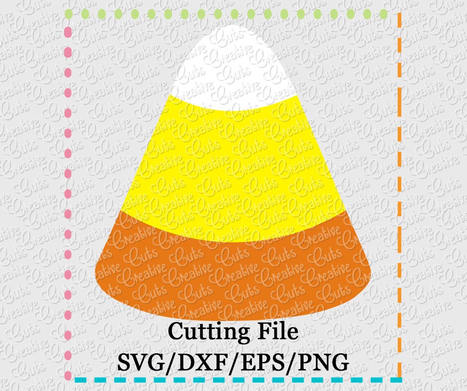 Candy Corn Cutting File SVG EPS DXF and Png for Cutting - Etsy