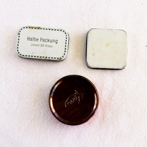 Lote de 3 cajas de caramelos vintage de Alemania latas | Etsy