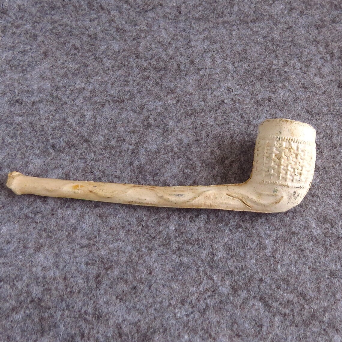 Clay Smoking Pipe Vintage Clay Smoking Pipe Unused Vintage Etsy