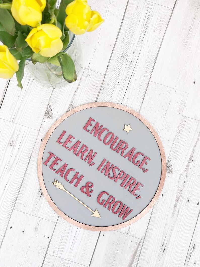 Personnalisé SALLE DE CLASSE Porte Signe Professeur De Fin De Terme Cadeau Classe Plaque Bureau
