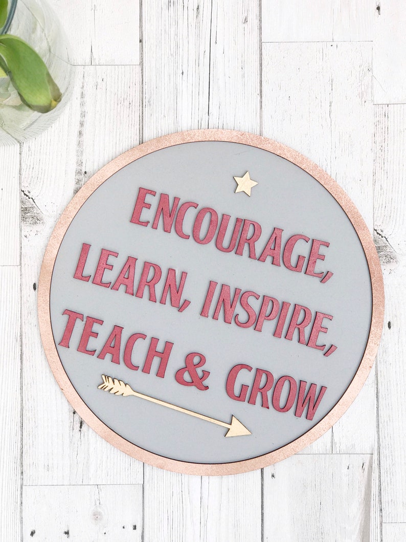 Personnalisé SALLE DE CLASSE Porte Signe Professeur De Fin De Terme Cadeau Classe Plaque Bureau