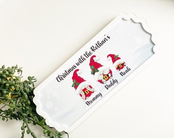 Wichtel, Wichtel, Straßenschild, Schild, Weihnachten, Weihnachten, Jahreszeitlich, Wohndekor, Kamin, Familie, rot, Weihnachtsmann, Festlich, Freistehend, Weihnachtsmann