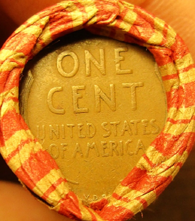 Lincoln Wheat Penny Roll 1909VDB & IH Indian Head Cents End Coins Etsy