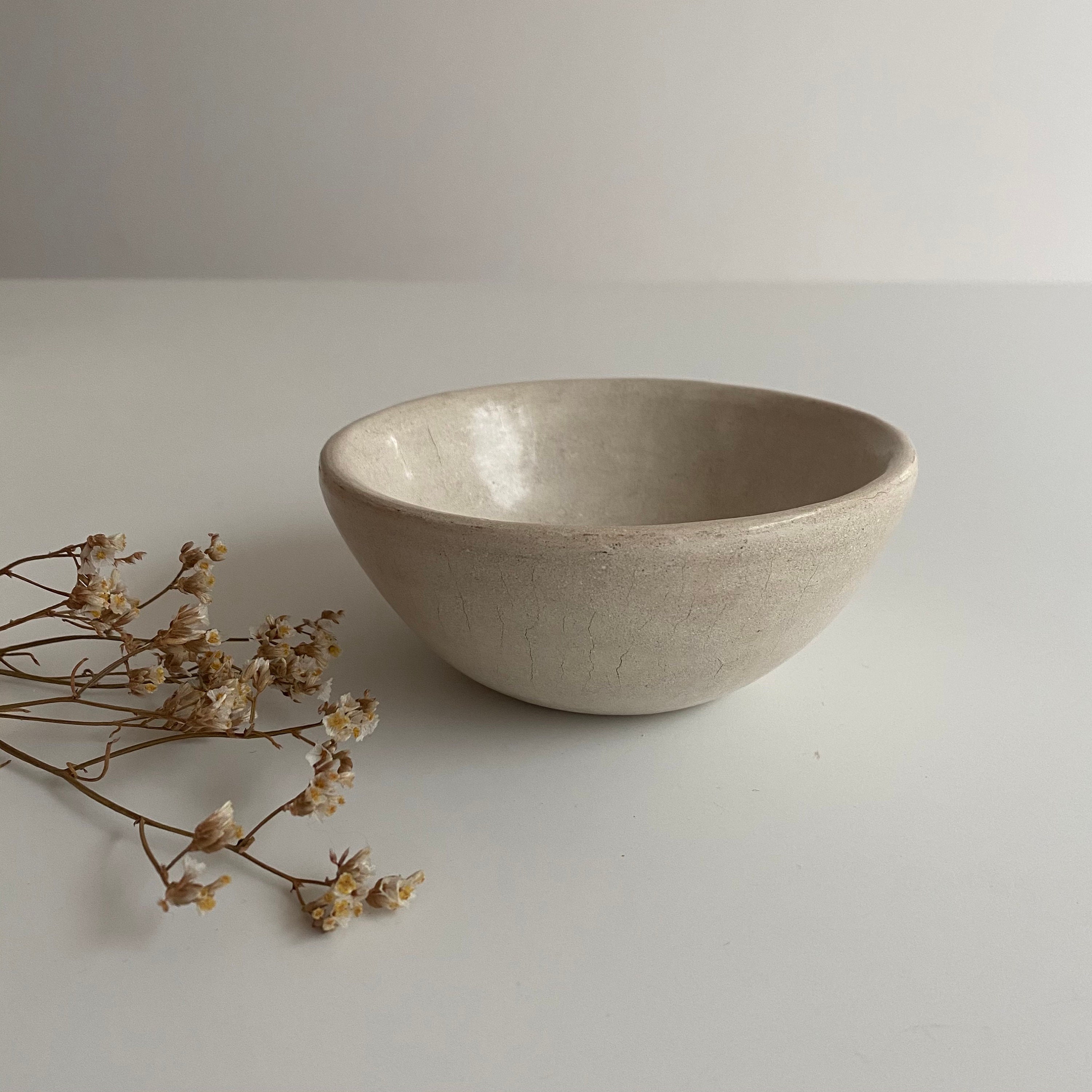 Bol Blanc en Tadelakt