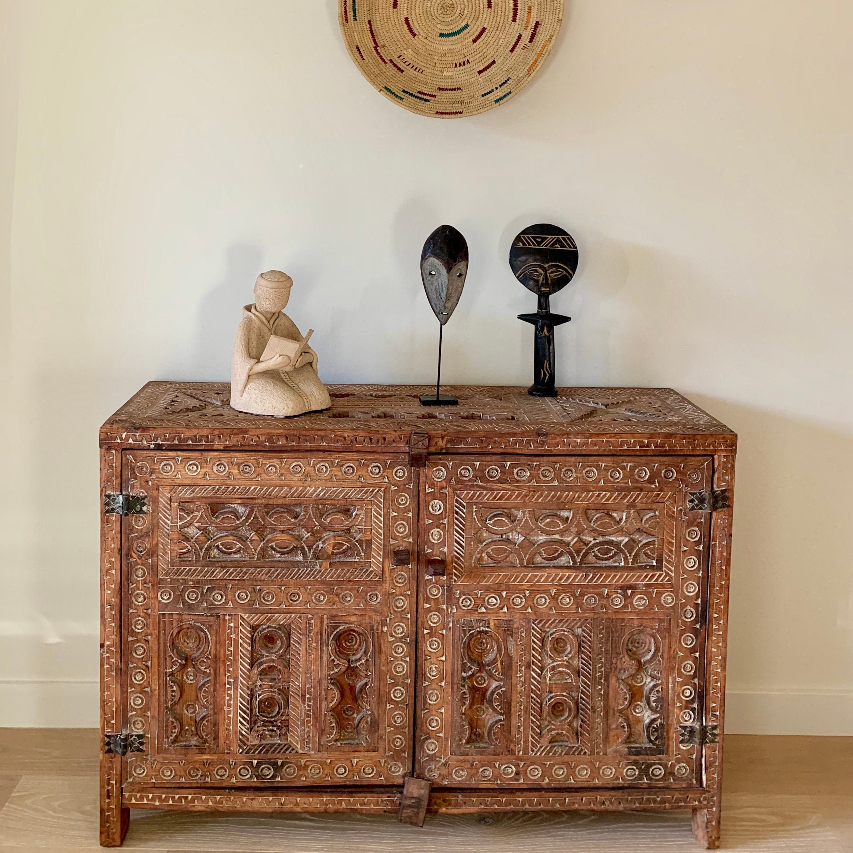 console Berbère En bois
