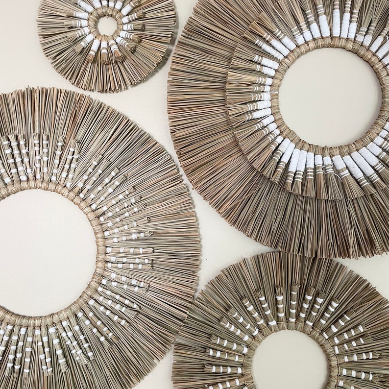 Seagrass Wall Art BALI Etsy UK