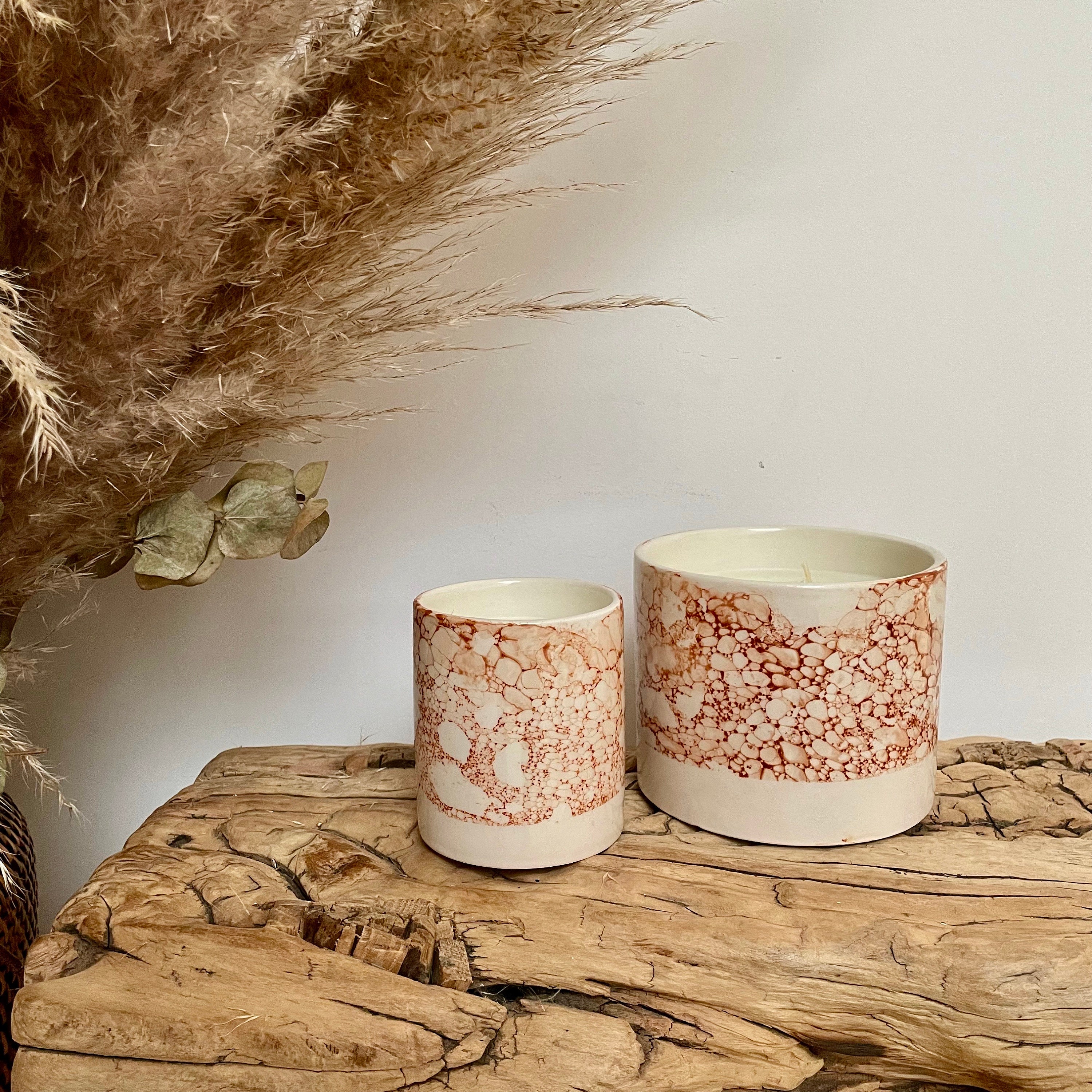 Bougie Safi Marbrée