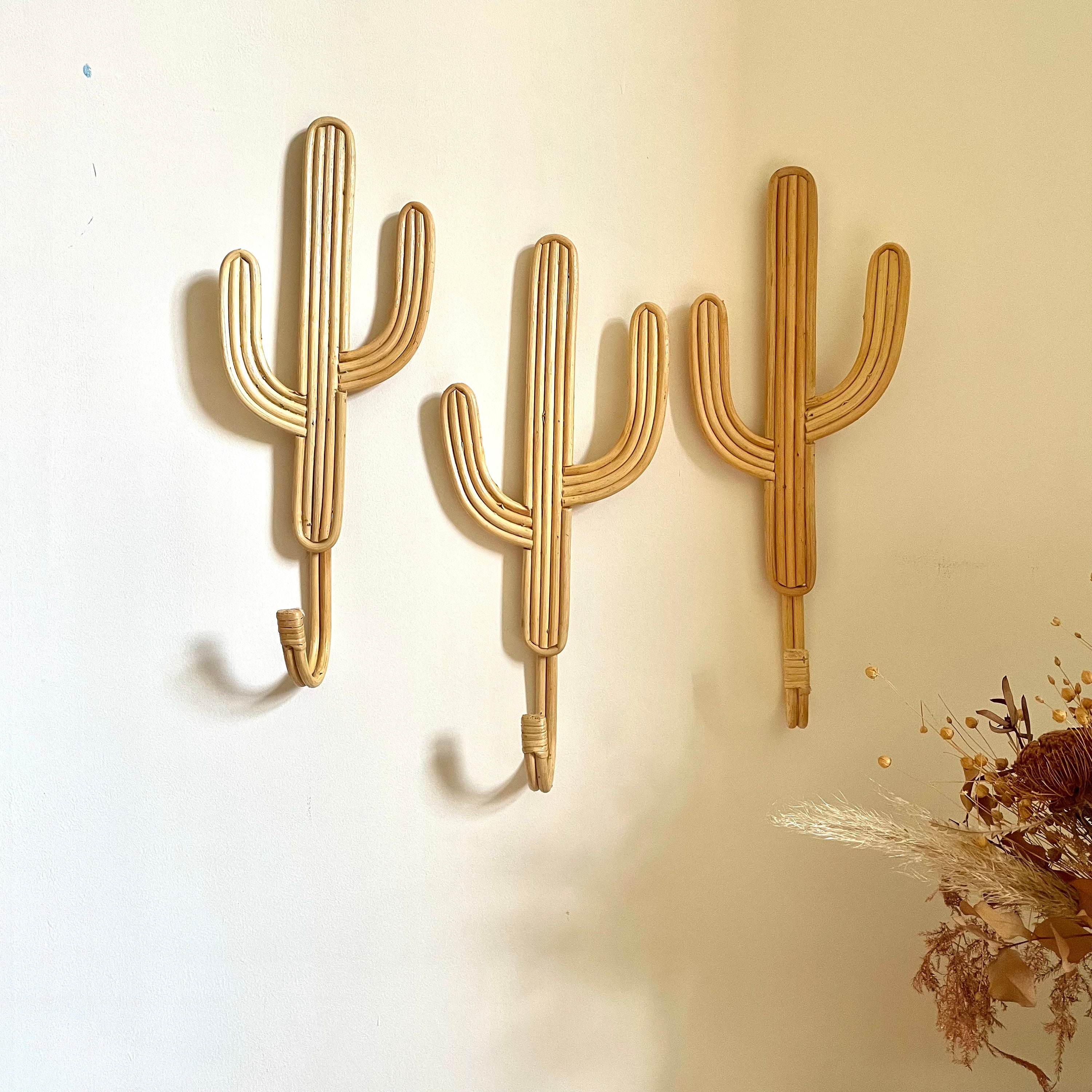 Perchero en forma de cactus hotsell