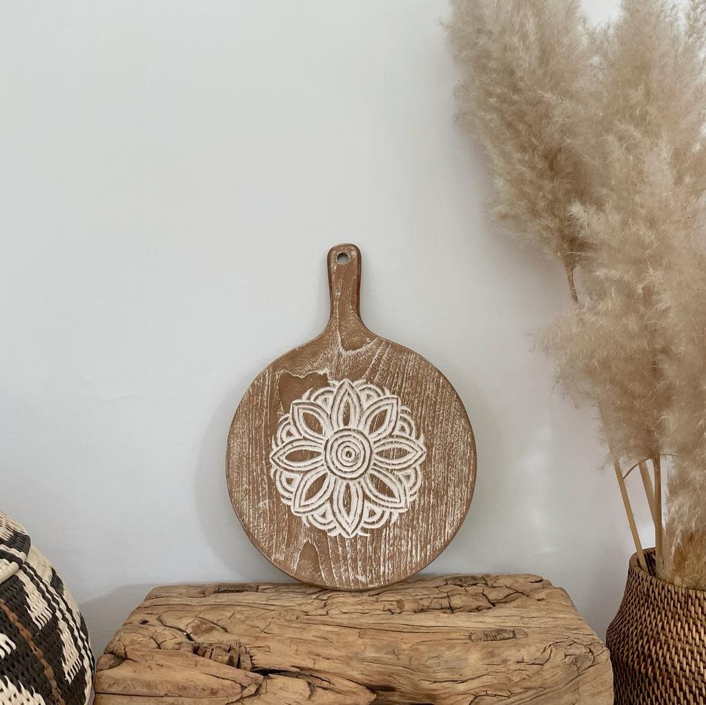 Planche à Découper Bois Gravé Juliette