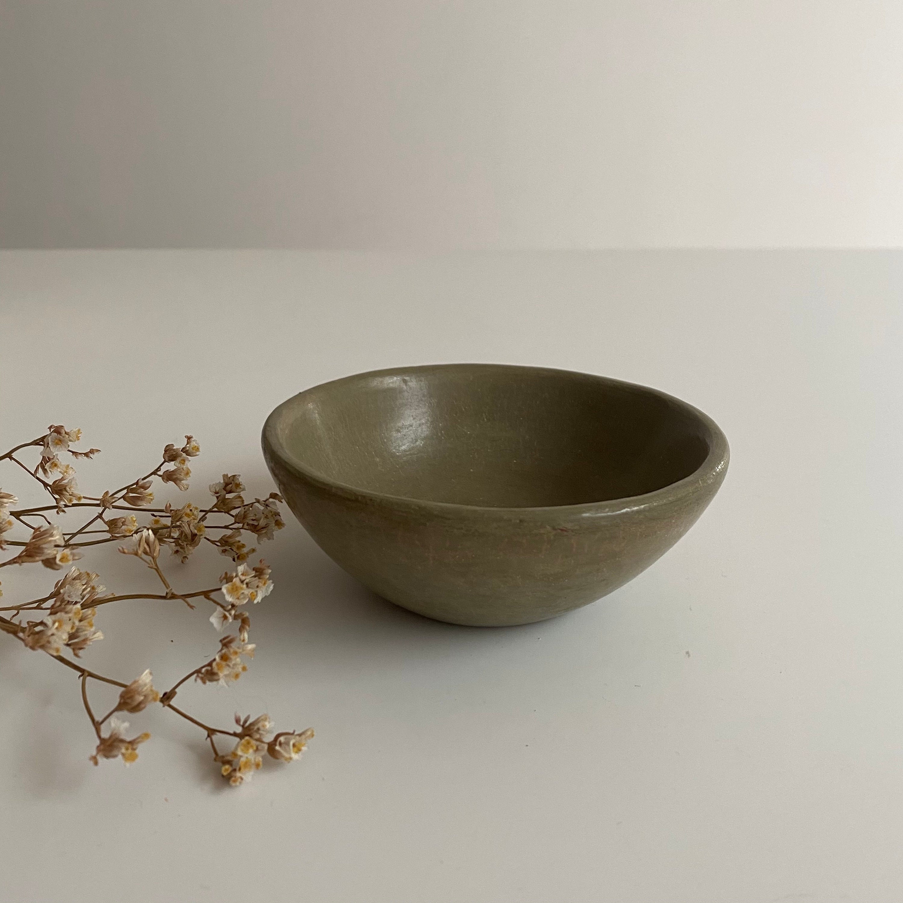 Bol Kaki en Tadelakt