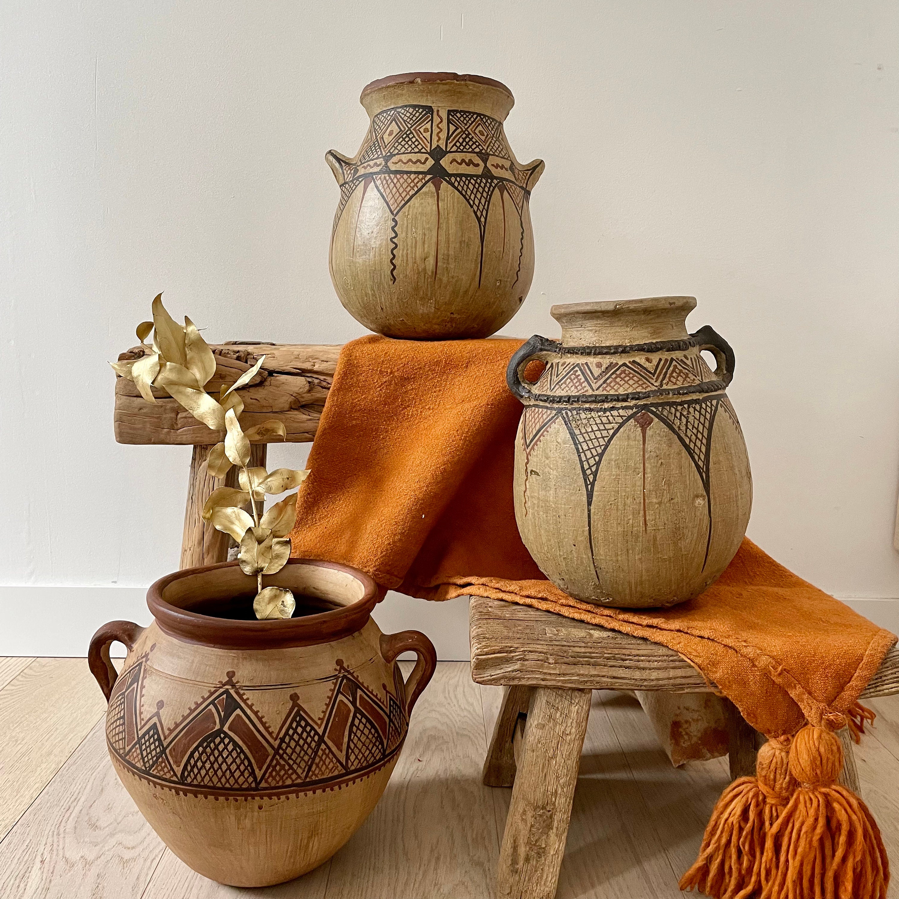 Vases Berbère Ethnique Du Maroc Jazz