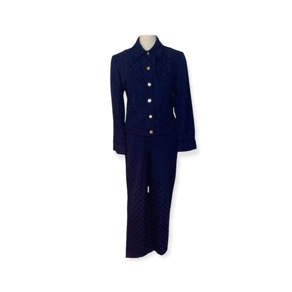 St John Sport Essentials Navy Monogram 