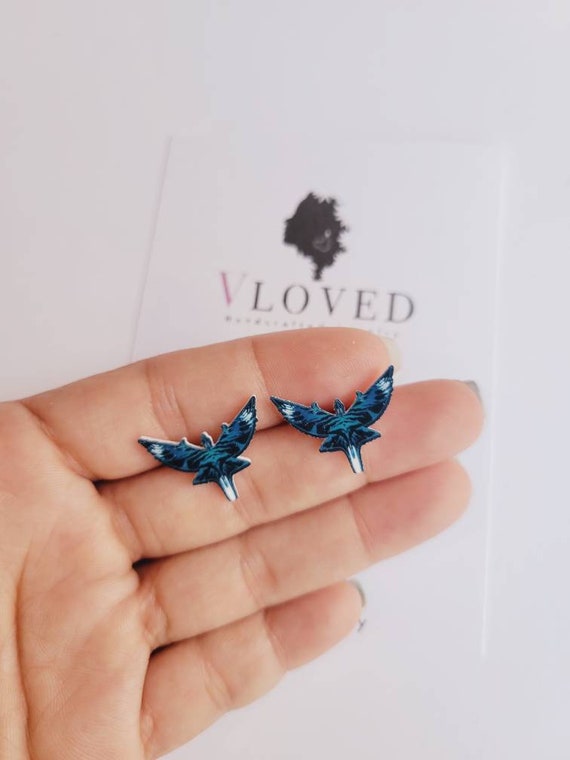 Pandora Avatar Inspired Stud Earrings 