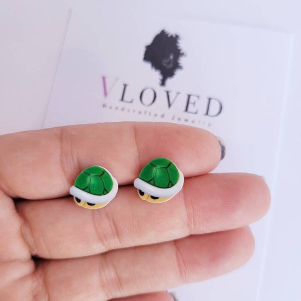 Mario bros Nintendo inspired stud earrings, Disney inspired, disney jewelry, disney necklace, disney accessories. Cosplay