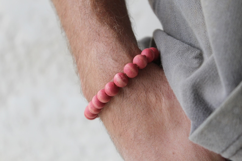 Mens bracelet rosewood