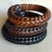 see more listings in the braided leather bracelet section