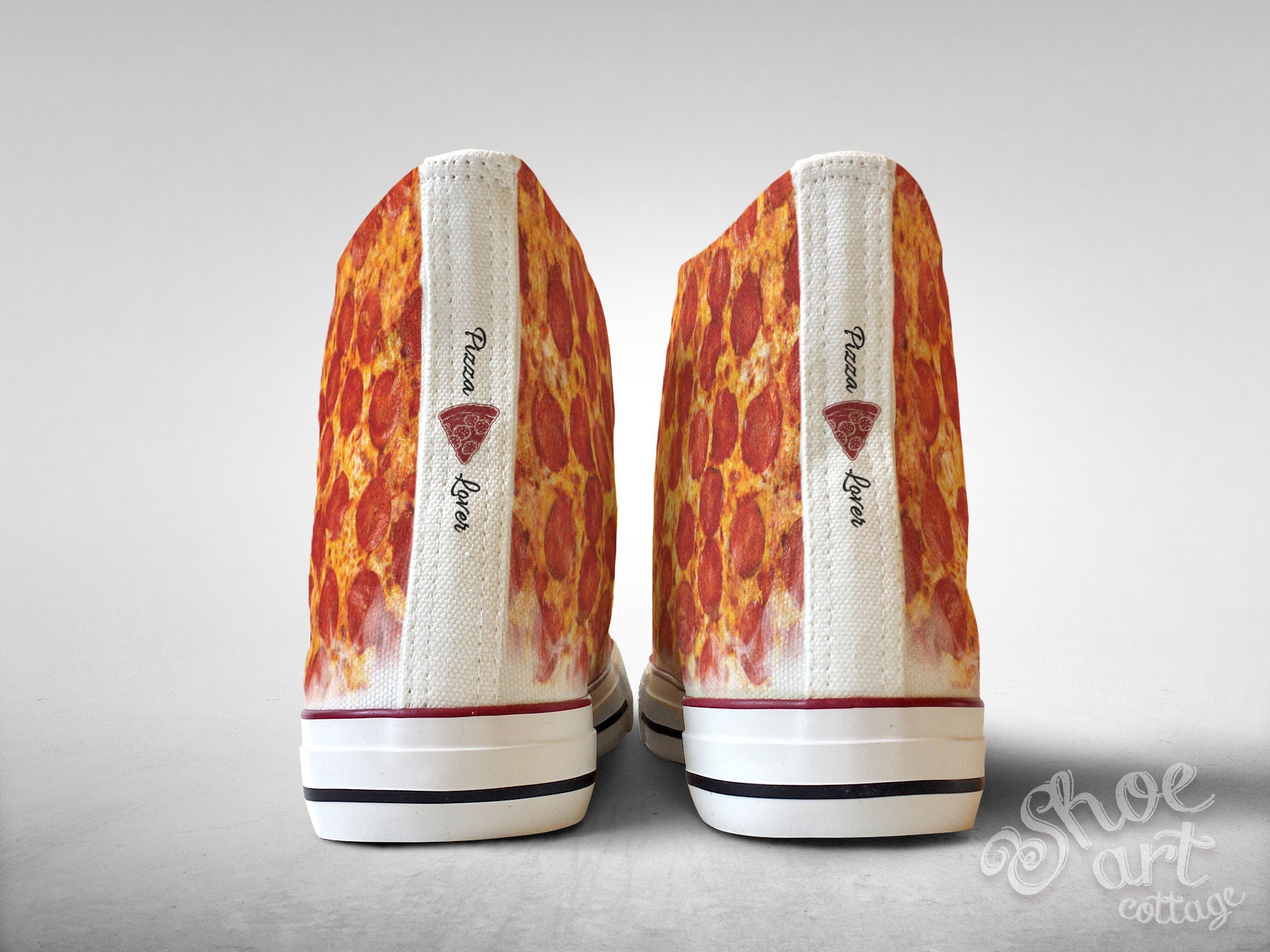 靴 pizza Pizza Pizza Pizza, Custom Made Shoes - Etsy