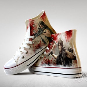 Zombie Hunter Custom Made Shoes