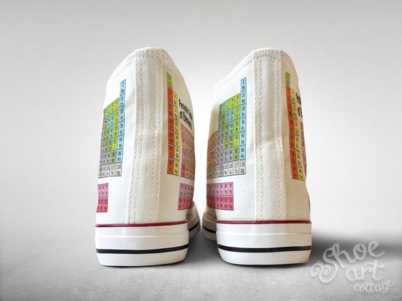 Periodic Table of Elements Custom Made Shoes Etsy