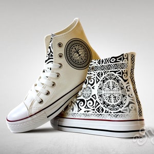 Maori design, Custom Made Shoes