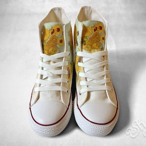 Sunflowers Vincent Van Gogh Custom Made Shoes - Etsy