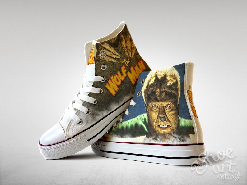 Classic movie The Wolf Man, Custom Made shops Shoes