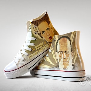 Classic movie The Bride of Frankenstein, The Creature, Custom Made Shoes
