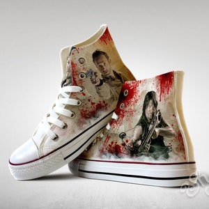 Zombie Hunter Custom Made Shoes