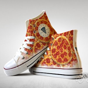 I Love Pizza, Custom Made Shoes