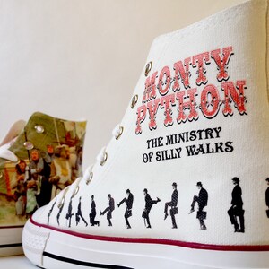 Fanart Monty Python Custom Made Shoes - Etsy