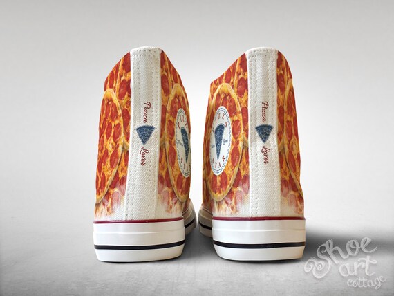 adidas gazelle silver green womens Pizza Fast Food Print Pattern Black Running Shoes