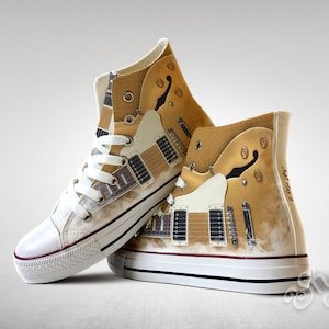 Electric Guitar, Custom Made Shoes