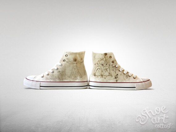 Leonardo da Vinci disegna scarpe su misura Etsy Italia