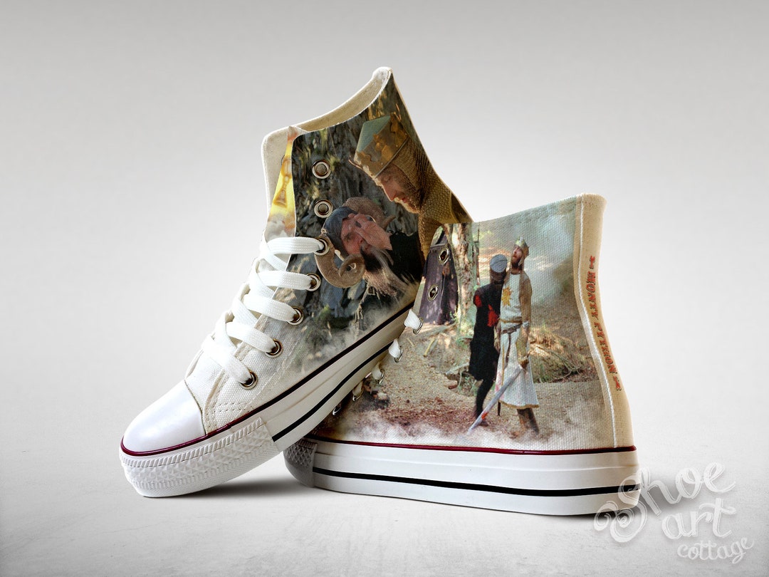 Fanart Monty Python and the Holy Grail Custom Made Shoes - Etsy