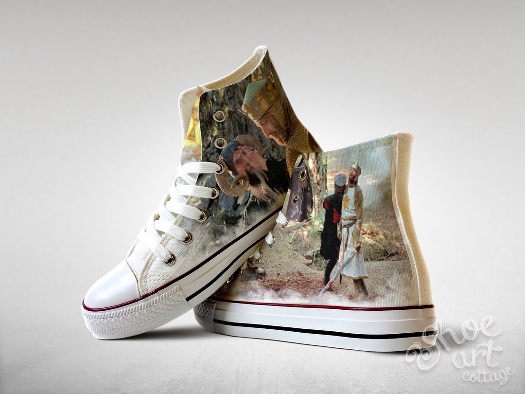 Fanart Monty Python and the Holy Grail Custom Made Shoes - Etsy