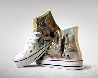 Fanart Monty Python y los zapatos hechos a medida del Santo Grial