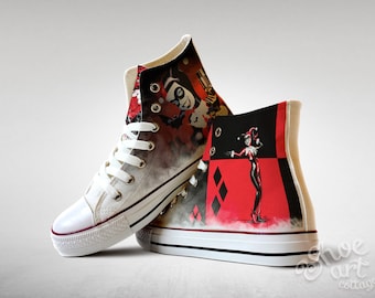 Comics Bad Girl Custom Made Shoes