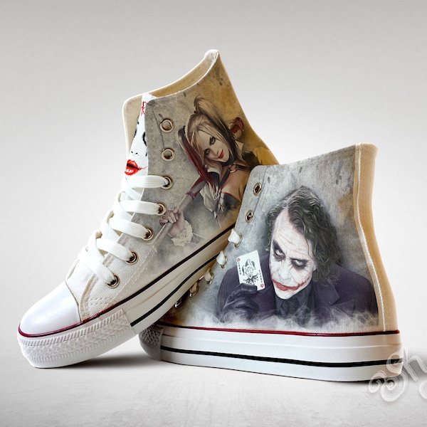 Comics Mad Love Custom Made Shoes