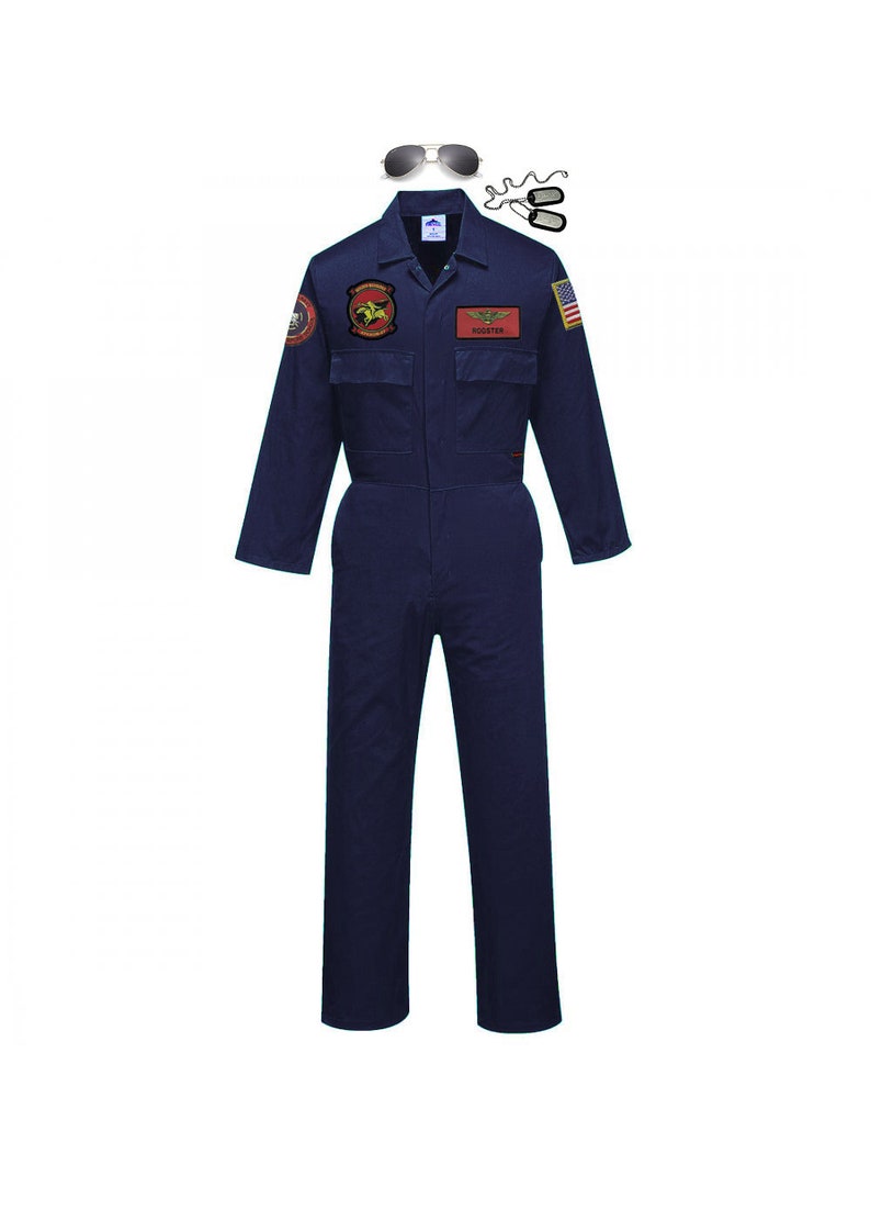 Kids Top Gun rooster Costume Outfit Childs Etsy