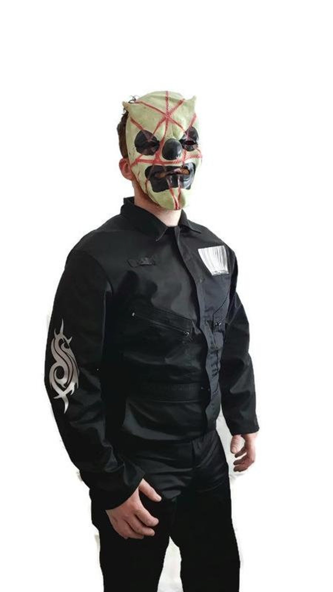 Slipknot jumpsuit coveralls masks extra black overalls sic Etsy