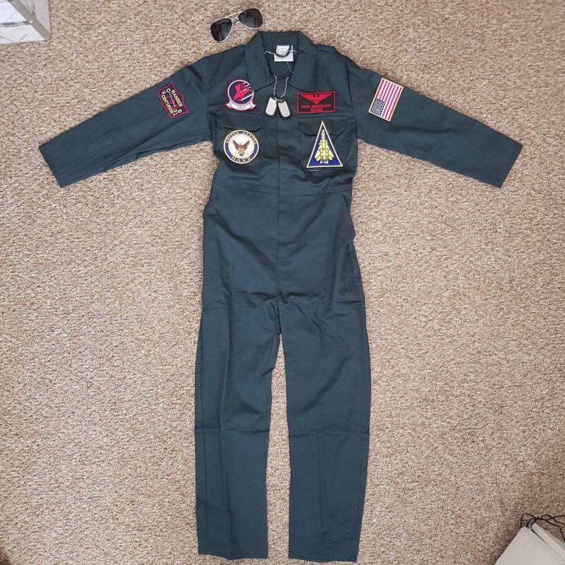 Top Gun goose Costume Overalls Coveralls Cosplay Etsy