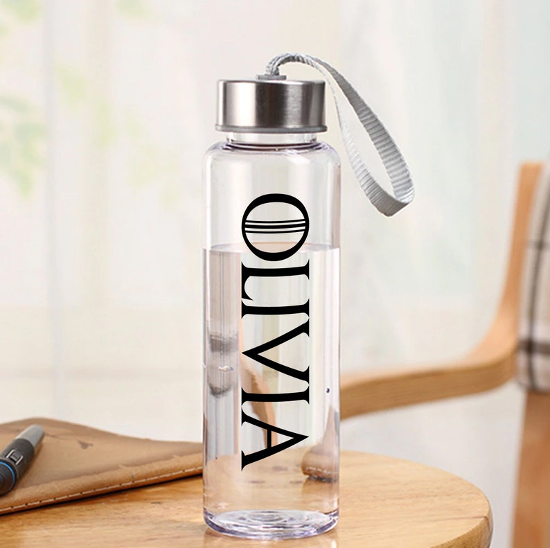 customised name gift present Game of Thrones style personalised drinkswater bottle