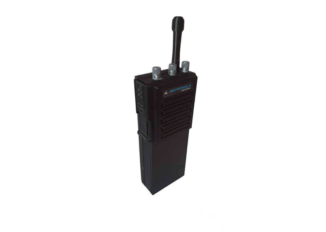 Ghostbusters Radio Walkie Talkie Motorola Mt500 Prop 3D Etsy