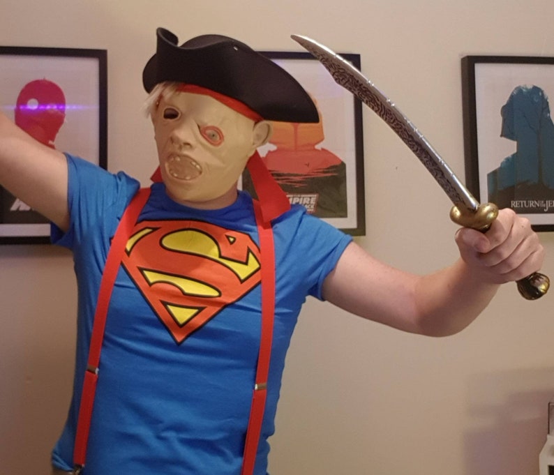 Sloth Goonies Cosplay Adult pirate superman costume | Etsy